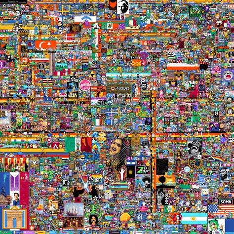 reddit place atlas|r place 2022 final image.